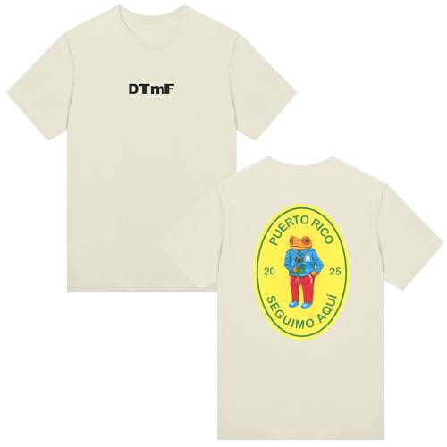 Debi Tirar Mas Fotos Shirt Bunny Shirt New Album Merch Graphic Tee Concert 2025 Rap Hip Hop T-Shirt Men Women Black2