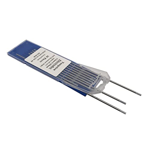 PRETYZOOM Welding Tungsten Electrodes Welding Electrodes Precise Welding Machine Rods Stick Tungsten Electrodes for Welding 0.8% Tungsten Electrodes Silver