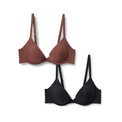 Image of Amazon Essentials Women's Microfiber Lined Wired Scoop Bra