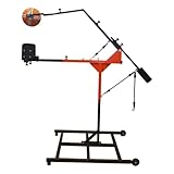 Hoops Basket Basketball Shooting Correction Machine- Basketball Arm Guide Machine, 90° Elbow Positioning, Black Powder Coat, Easy Transport