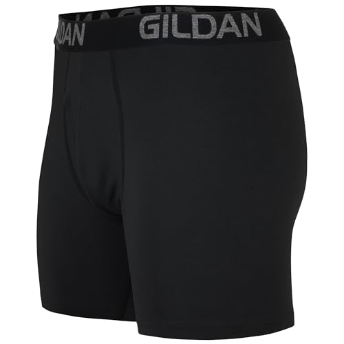 Image of Gildan Men's Underwear Cotton Stretch Boxer Briefs, Multipack