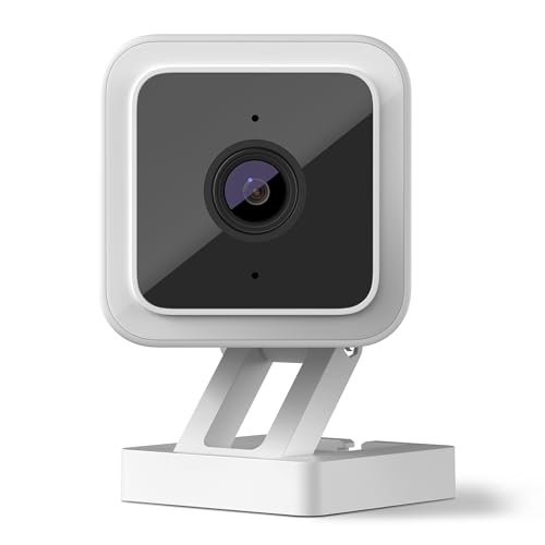 Roku Indoor Camera for Home Security, 1-Pack - Wired Security Camera with 1080p HD Color Night Vision, Works with Alexa & Google, Motion & Sound Detection, Built-in Siren, 90-Day Subscription Included