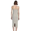 RZIV Women's Sleeveless Sweater Dress Knit Slim V ... #3