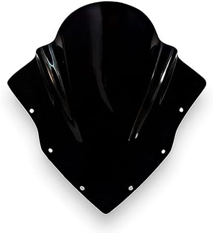 OBEROI'S TRADERS Pulsar Visor Unbreakable Double Bubble Headlight Bolt Visor/Windshield Protector/Wind Deflector For Bike Styling Fairing Kit
