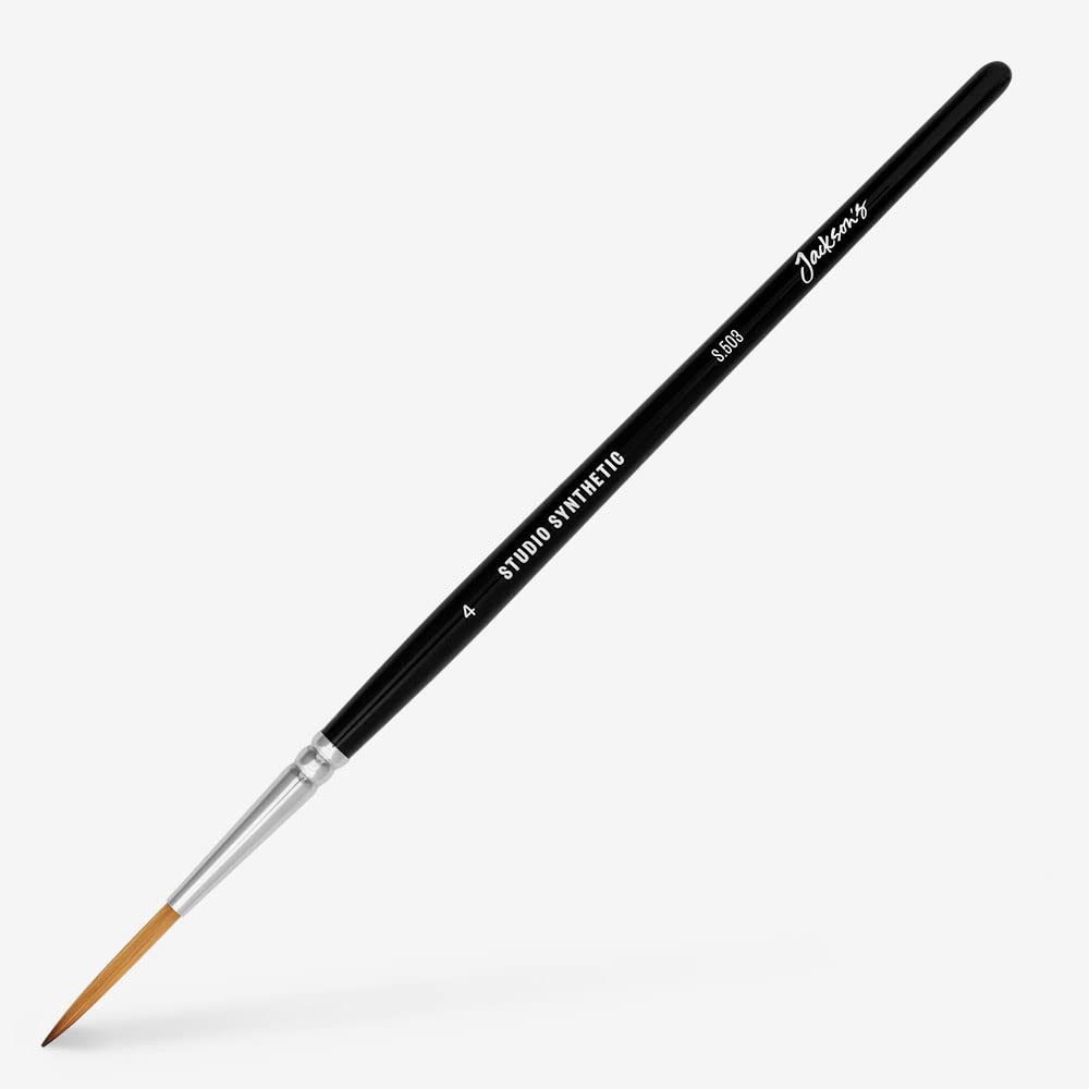 Jackson's Beige 4 Rigger Studio Synthetic Watercolour Brush