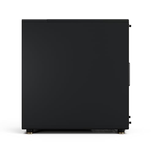 Image of Fractal Design North - Genuine Walnut Wood Front - Mesh Side Panels - Two 140mm Aspect PWM Fans Included - Type C USB - ATX Airflow Mid Tower PC Gaming Case,Charcoal Black