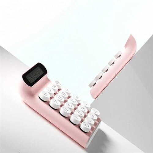 Calculatrice SSchool JFDBGU avec touches mécaniques 10 bits pour cours de maths