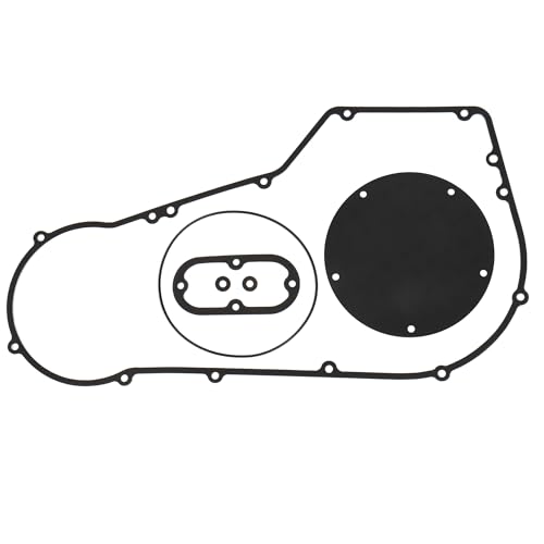 Image of 1994-2006 Softail & Dyna Primary Cover Gasket Kit Clutch Cover Oil Seal Set for Harley 1994-2005 Dyna & 1994-2006 Softail All Models, 4 PCS
