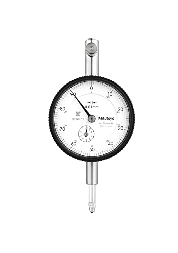 Mitutoyo 2046A-80 indicateur de cadran avec graduation de 0,01mm pour atelier