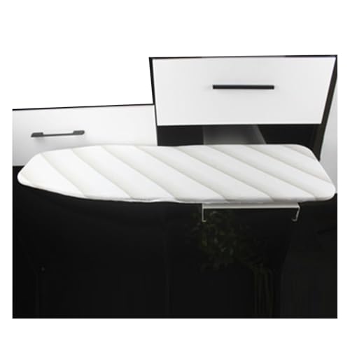 ZFUCMAYL Pull-Out Ironing Board,Wall Mounted Rotation Iron Board,Ironing Board with Damping Slide Rail,Stow Away in the Cabinet Saving Space,for Small Spaces
