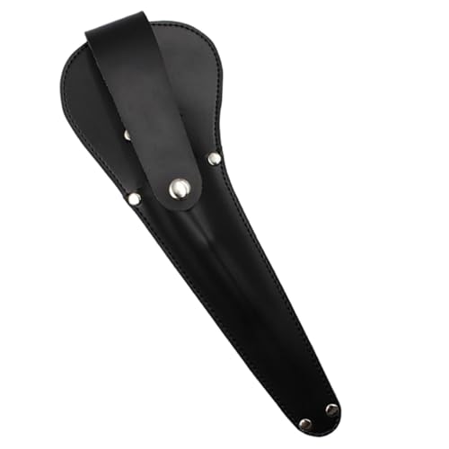 Funda de cuero para tijeras de coser con protector de PU elegante 4