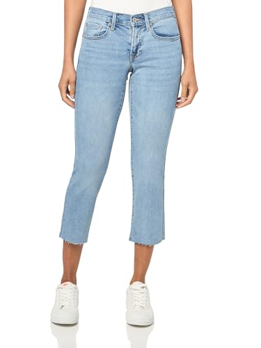 Lucky Brand Women's Mid Rise Sweet Crop