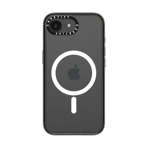 CASETiFY インパクト MagSafe対応 iPhone 16e ケース [スリム/2.5mからの落下試験をクリア/ワイヤレス充電およびMagSafe対応] - ブラック
