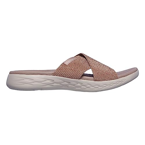 Image of Skechers Women On The Go 600 Glistening Slipper Casual Shoes