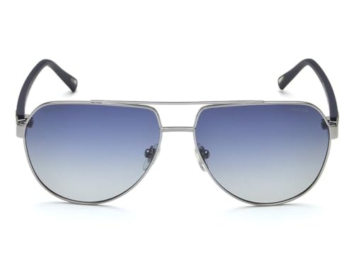 Image of POLICE Polarized Gradient 100% UV Protected Sunglasses | Men | Full Rim | Pilot |