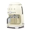 Smeg DCF02CREU Filter Coffee Machine, Cream