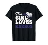 This Girl Loves Kyle Karros Prospect Baseball Fan Gear T-Shirt