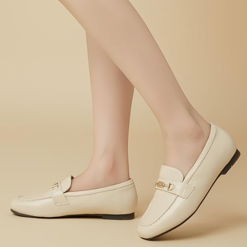 Image of Women's Loafer Shoes Leisure Slip On Work Shoes Comfort Walking Flats