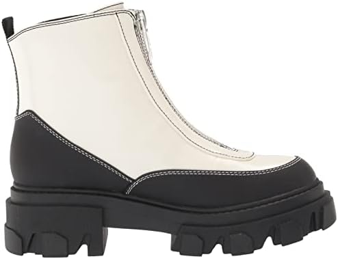 Nine West Women's Cuz3 Ankle Boot, Ivory, 9.5 | Image 5