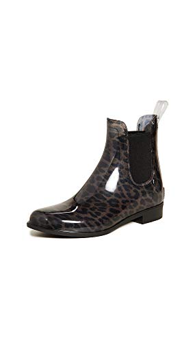 Sam Edelman Women's Tinsley Rain Boot, Dark Leopard, 7 Medium US