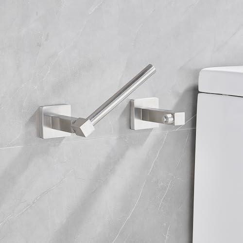 Suporte de papel higiênico, suporte de rolo de papel higiênico giratório de aço inoxidável, suporte