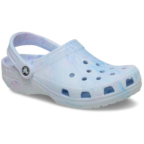 Image of Crocs Unisex Adult Classic Marbled Tie-dye Clogs
