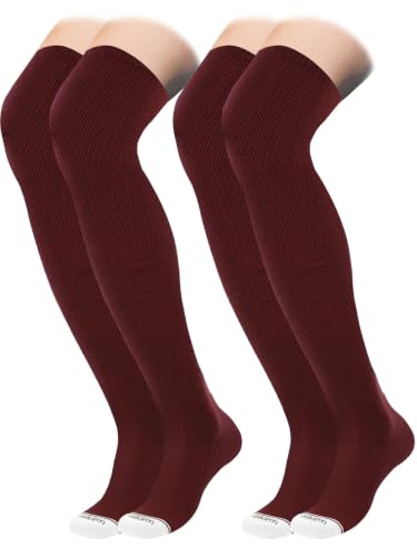 Image of Elite Baseball /Softball Socks Over The Knee, Extra Long Football Socks