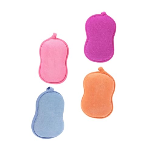 Brosse de bain pour bébé contre les rougeurs : le lot de 2 éponges Healeved exfoliant doux