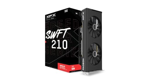 XFX Speedster SWFT210 Radeon RX 7700XT Gaming Graphics Card with 12GB GDDR6 HDMI 3xDP, AMD RDNA 3 RX-77TSWFTFA by XFX - Used condition - CA$639.79