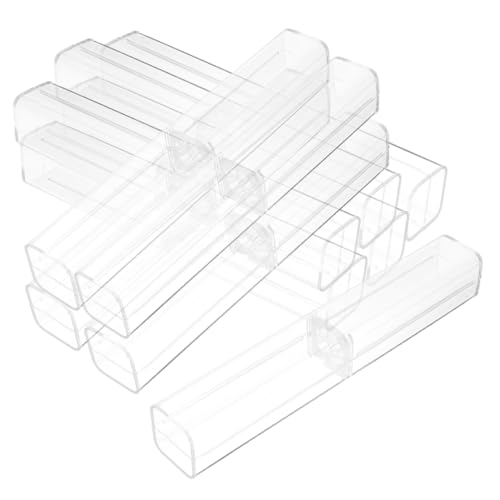 Boîtes à crayons transparentes plastique pour ranger bijoux sans perdre de place