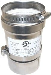 Z-Flex Z-Vent 3" Saf-T to Z-Vent Adaptor (2SVSHF03)