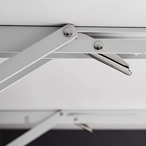 Mesa Dobrável Bemfixa Branca 9824 100x41cm em MDP