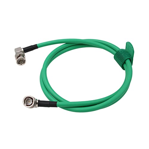 HangTon 12G 3G HD SDI Raw 4K 60fps Video Cable Right Angle to Right Angle BNC Canare LV-61S 75 ohm Coaxial Shielded for Sony Alexa DSMC2 Camera Blackmagic SmallHD Atomos Monitor (1m - Image 3