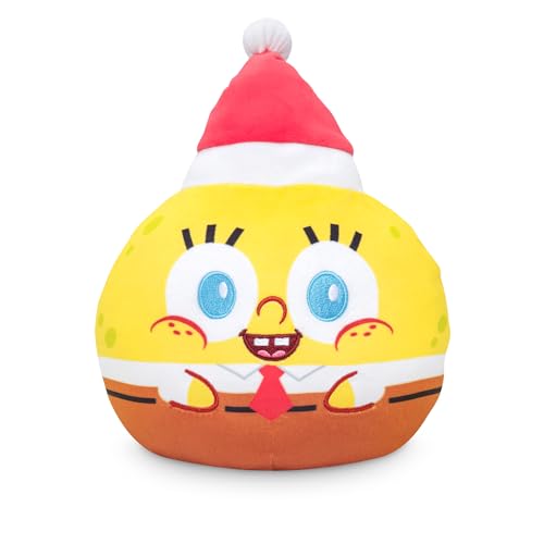 Image of TeeTurtle Reversible Spongebob Holiday 6 Inch Flip Plushie