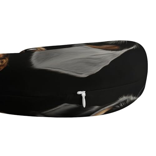 Almohada espuma viscoelástica tamaño único cervical miniatura 4
