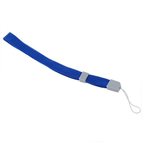 2X Blu Lanyard Mano Cinghia da polso con Slide per...