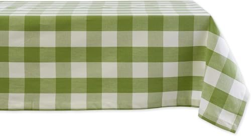 DII Buffalo Check Collection, Classic Farmhouse Tablecloth, Tablecloth, 60x84, Antique Green by DII - Used condition - CA$6.87