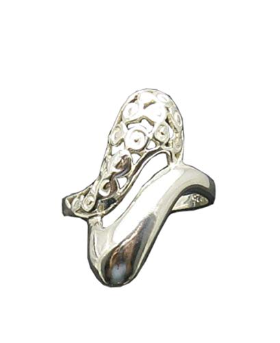 Bague en argent massif 925 longue et élégante R000950 Empress pour sublimer vos tenues de soirée