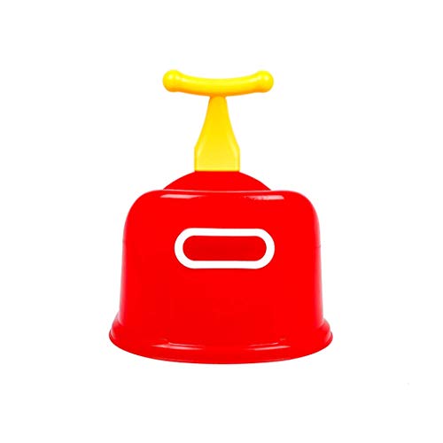 Image of Zerya Toilet Trainer Baby Potty Seat 1234 Scooter Designed With Removable Bowl & Closing Lid Potty Seat (Red)