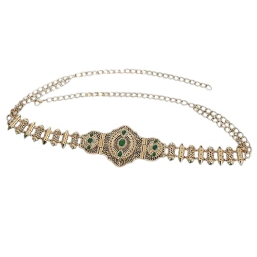 Elegant Flower Carving Waistband Comfortable Stylish Waist Belt Outfits Women for Bride Seeking Elegances