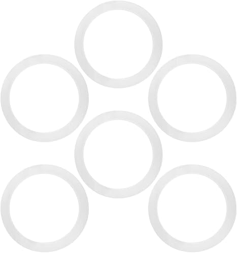 Accesorios para expreso, nivelador de espresso, 6 piezas, juntas de silicona de repuesto para cafetera, cafetera, anillo de sellado, accesorios de