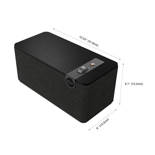 Image of Klipsch The One Plus Premium Bluetooth Speaker System, Matte Black