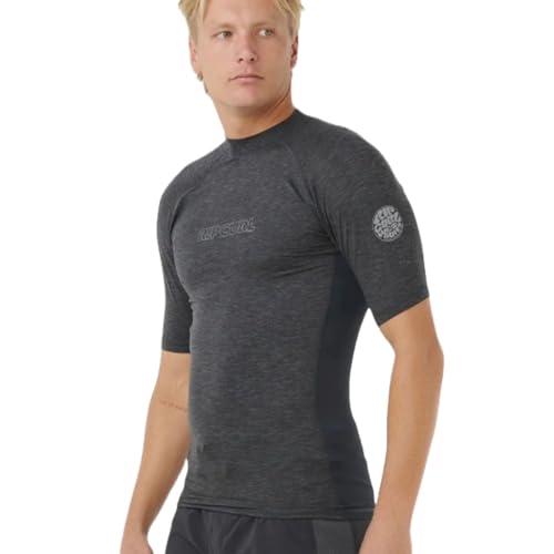 Rip Curl Men's Dawn Patrol UPF 50+ Performance Short Sleeve Rashguard