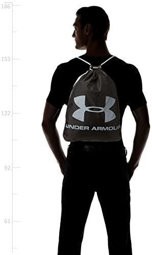 Under Armour Unisex Ozsee Sackpack, 009 BLACK, OSFA
