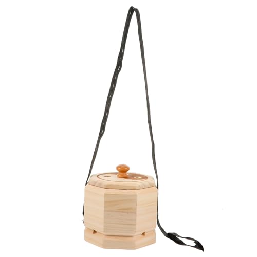 VALICLUD Caja de Moxibustión Portátil de Roble Natural Resistente al Calor Diseño Engrosado para Acumulación Duradera para Corporal y Saludable Color