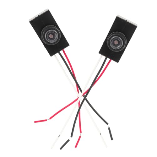 HOMSFOU 2pcs 120V Outdoor Hard-Wired Post Eye Photocell Sensor for Outdoor Lights