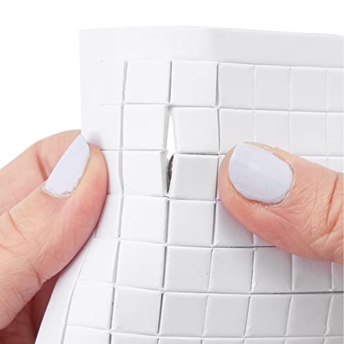 Juvale SLTAP 12 Pack Small White Adhesive Foam Squares 3D Effect thumb #7