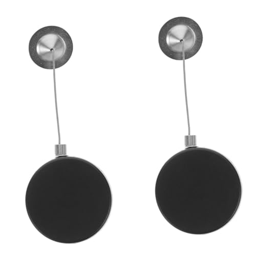 IWOWHERO 2Pcs Retractable Steel Cable Lock Portable Theft Safety Cable for Controllers Outdoor Equipment Travel Automatic Extension Effortless Retraction for Daily Use