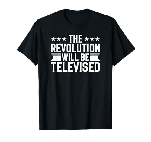 The Revolution Televised Political Resist Protest Camiseta