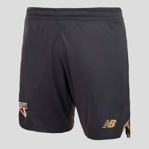 Calção Masculino Nb Treino Spfc 2025, Masculino, Cinza Blacktop, G